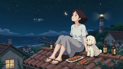 治愈系夏夜生活