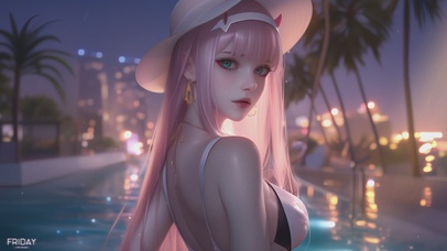 甜美可爱都市女孩零二