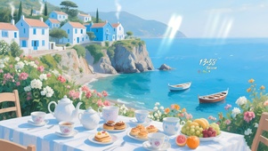 海边下午茶