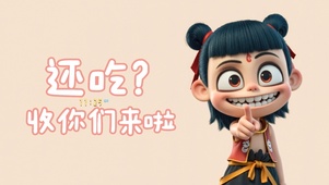 还吃？收你们来了