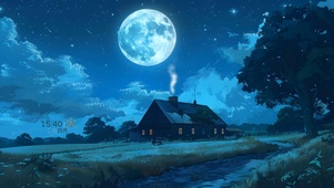 夜空空灵小屋