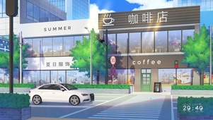 现代城市街道