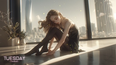 她的声音如同清泉流过山涧