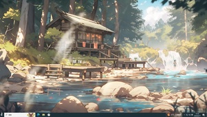 山间小木屋