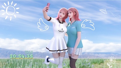 日系清晰双子姐妹