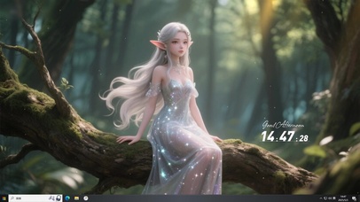 森林中的美丽精灵