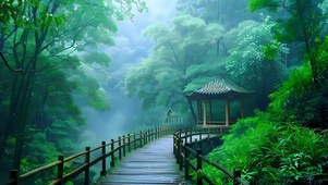 雨天的小路