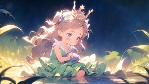 清新 河边小公举