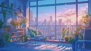 温馨午后