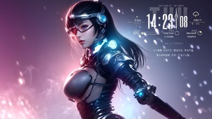 4K 科幻美女08