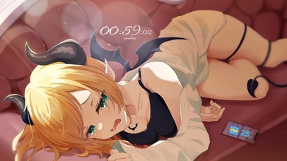 4K动漫可爱美少女