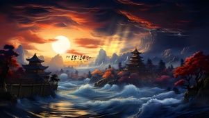 夜幕降临