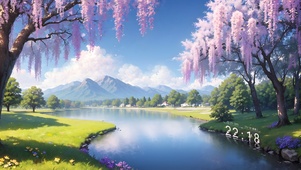 治愈 乡村河畔