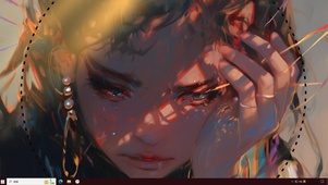 悲伤少女