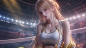 网球少女