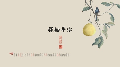 中国风花鸟国画