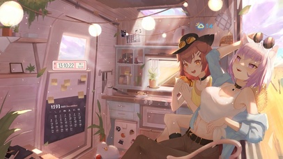 旅行的少女