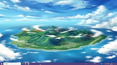 云端小岛——【主题桌面】