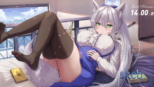 二次元猫耳美少女 黑丝