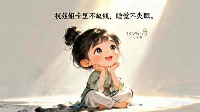 祝你卡里不缺钱