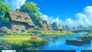 宁静的村庄