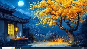 门前桂花树