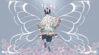 蝴蝶忍（含音频、时钟、天气）