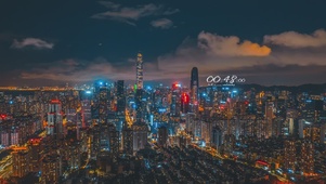 4k城市夜景