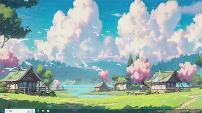 梦幻插画-桌面主题