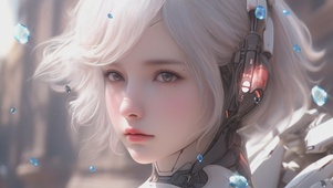 【唯美治愈】科幻机甲少女