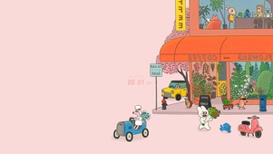 粉色治愈 花店