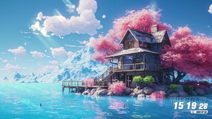 唯美 海边壁纸