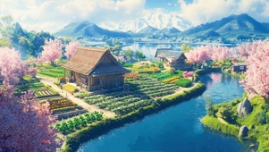 樱花湖畔人家