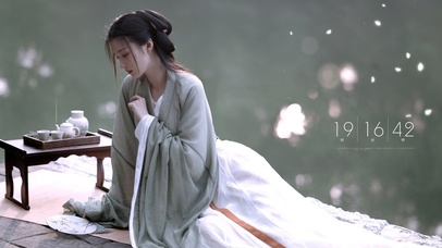 唯美古风小姐姐