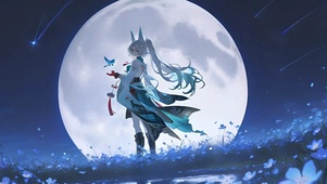 飞霄-星空下的少女