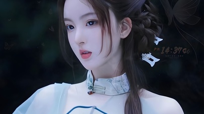 唯美清纯性感美女