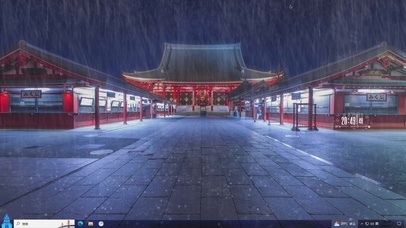 大暴雨小镇主题