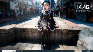Lolita银发美少女