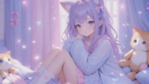可爱猫咪小妹