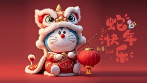 蛇年快乐
