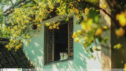 午后时光AI插画-桌面主题