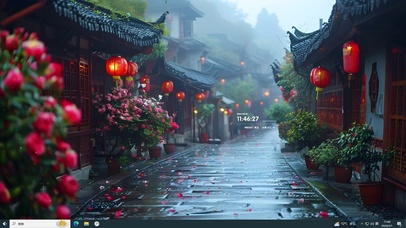 春雨小镇