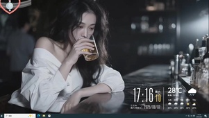 动态美女壁纸