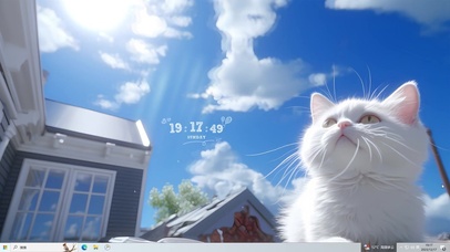 阳光治愈猫咪