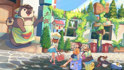 4K唯美治愈旅行的少女