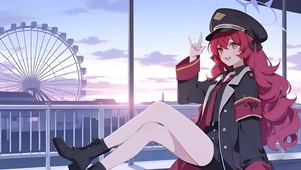 枣伊吕波-夕阳萝莉