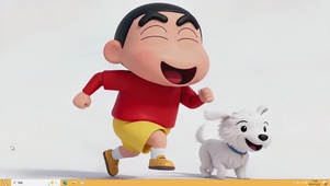 快乐奔跑小新主题