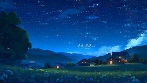 家乡的星夜