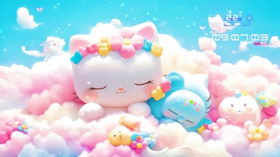 唯美的Hollow kitty