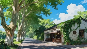梧桐街咖啡店